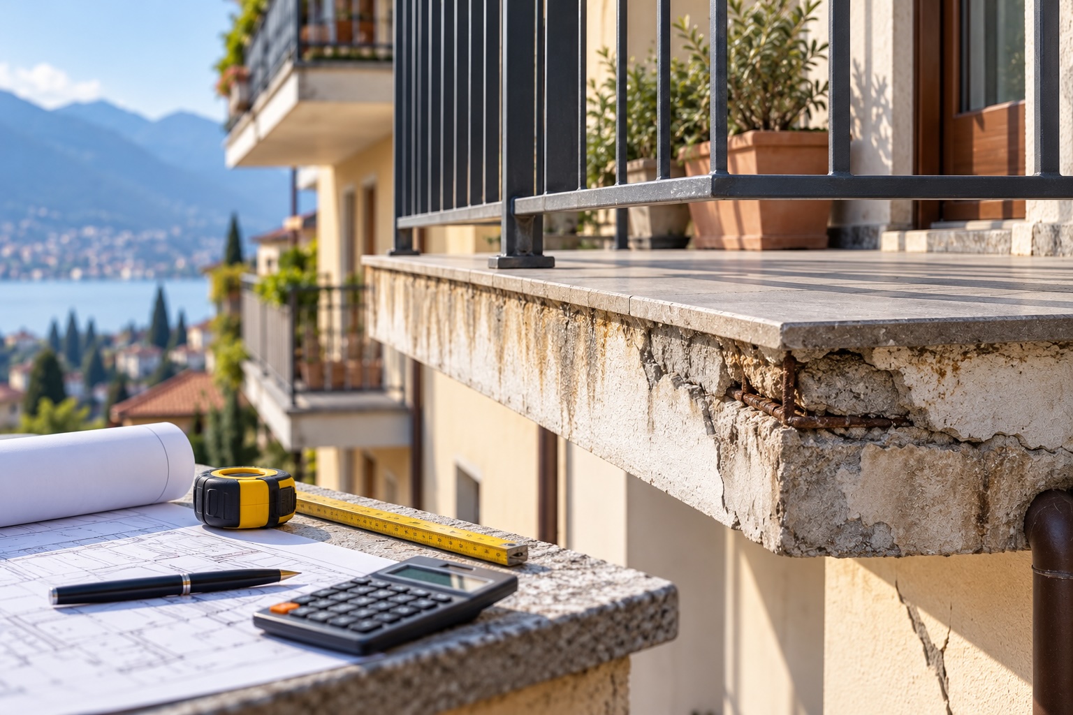 Balconi in condominio: quando le spese sono private e quando sono condominiali