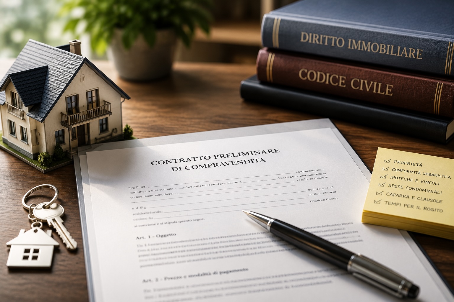 Compromesso casa: cosa controllare prima di firmare