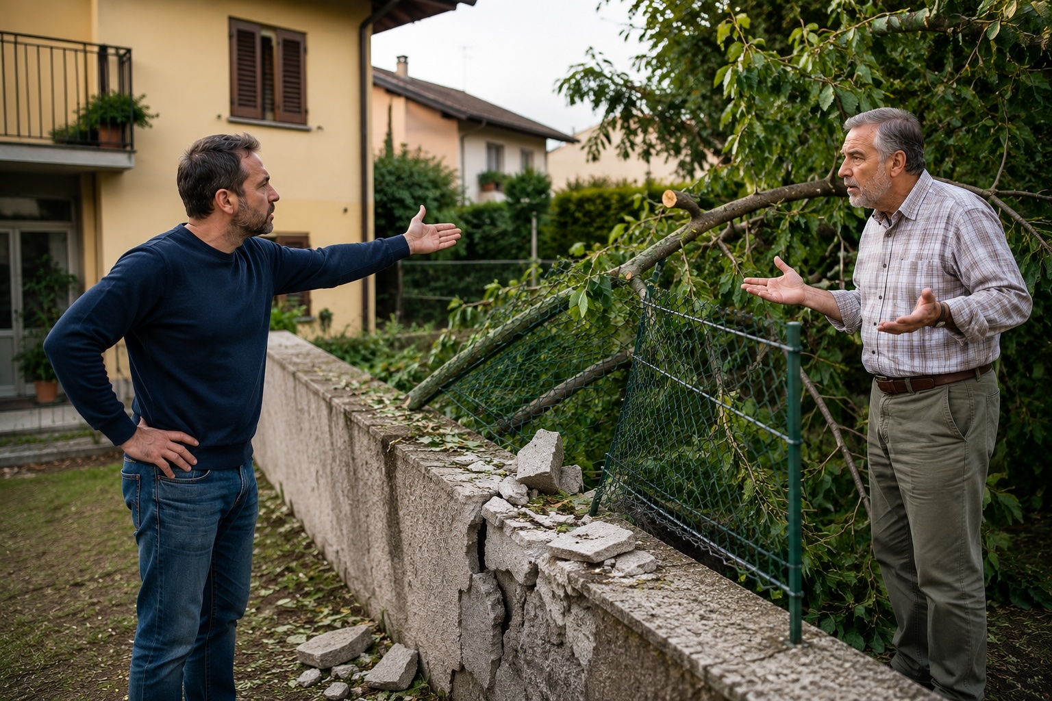 Danni tra vicini: chi paga davvero
