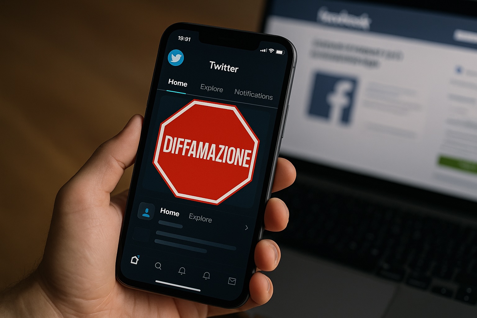 Diffamazione sui social network: quando è possibile agire per danni
