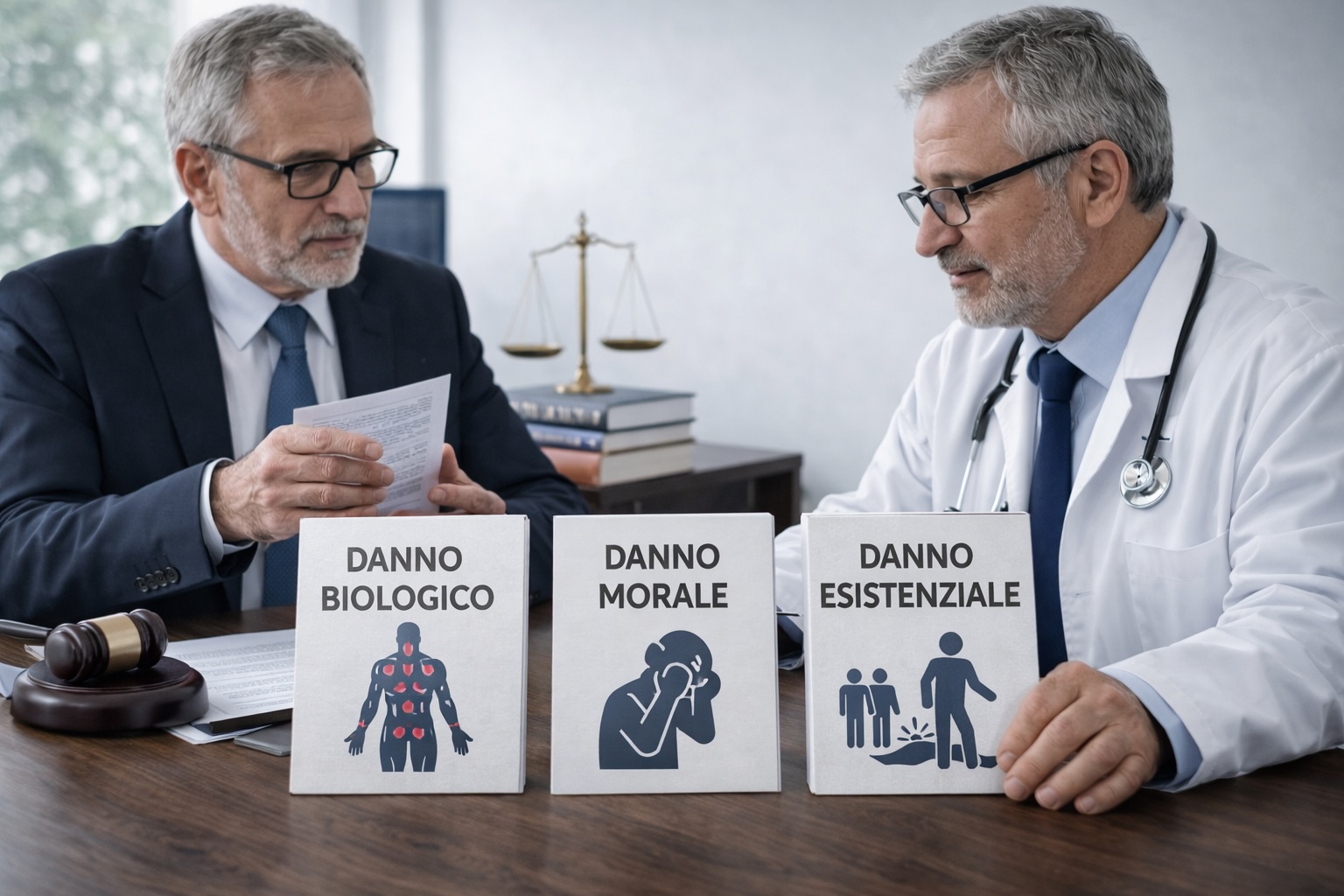 Differenza tra danno biologico, morale ed esistenziale: cosa cambia davvero