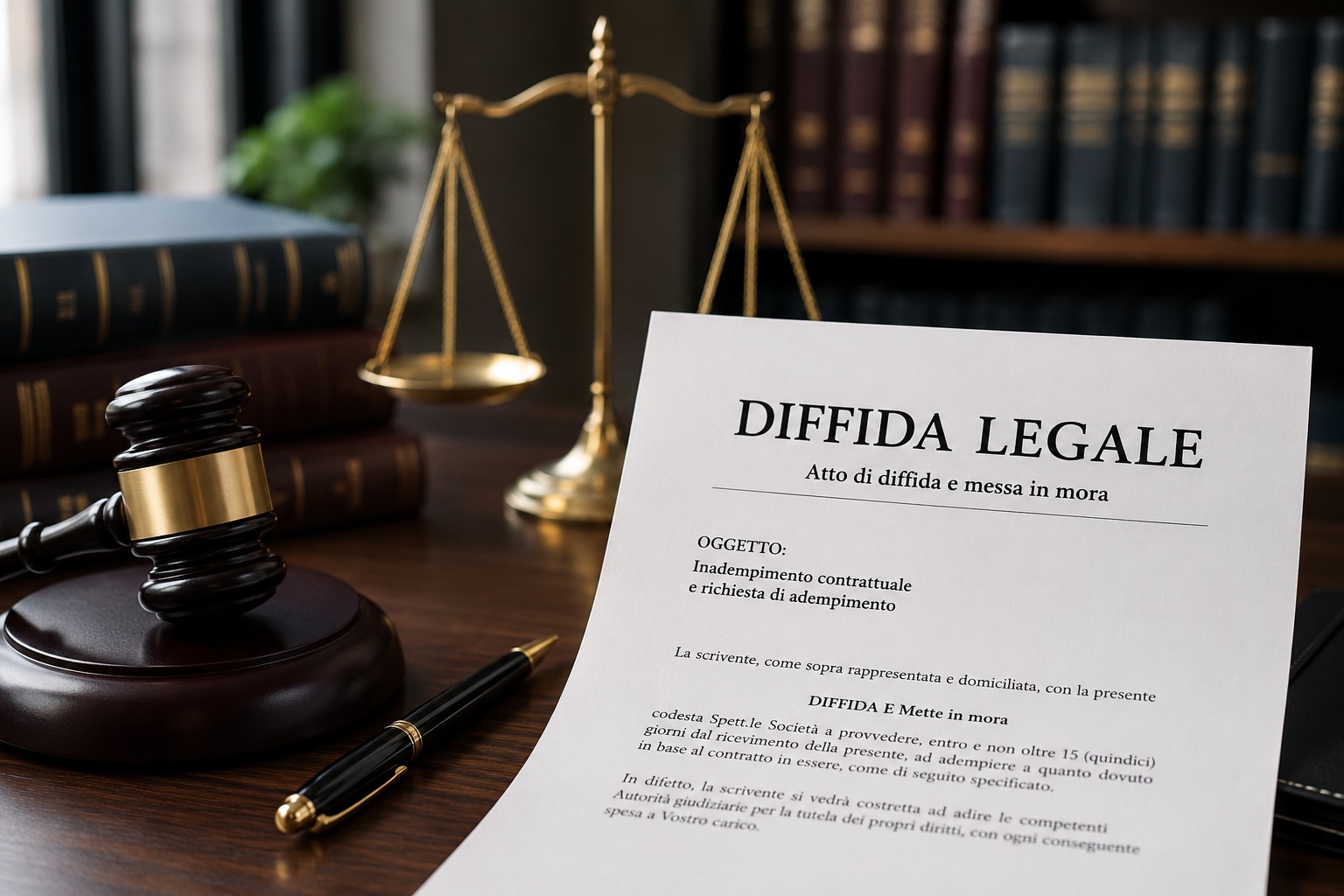 Diffida legale: quando serve davvero e cosa cambia