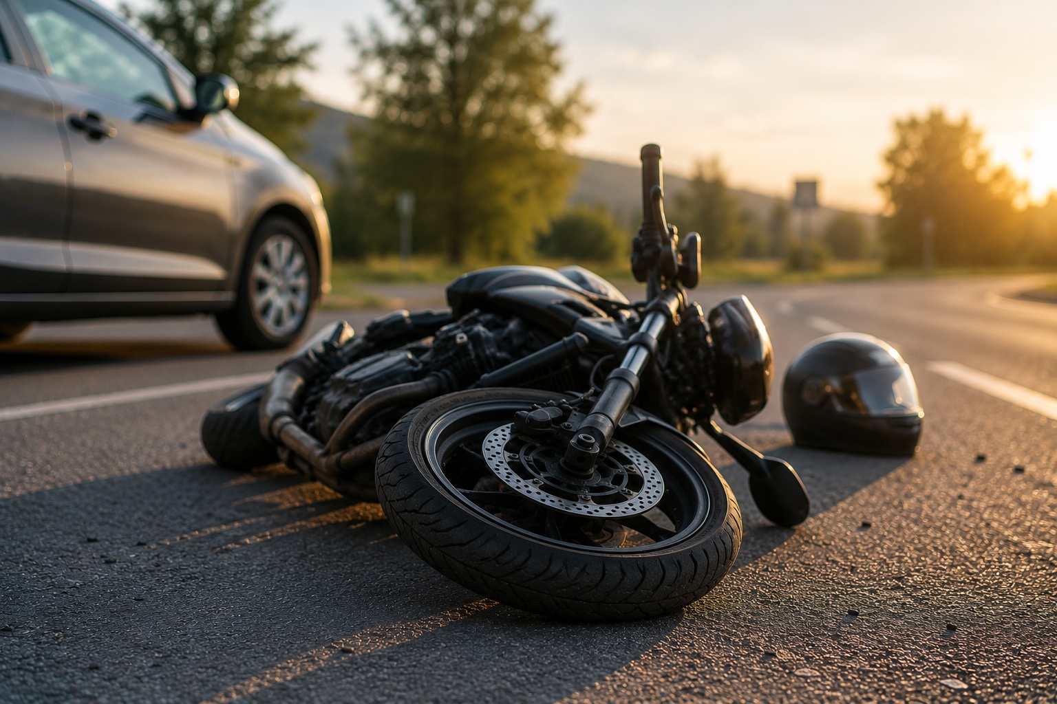 Incidente in moto: risarcimento dei danni e aspetti da valutare