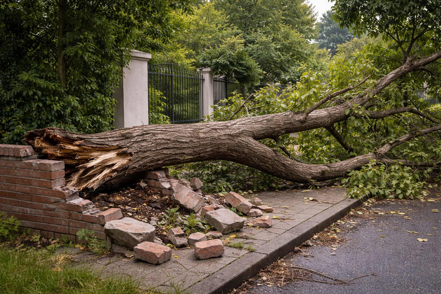 Responsabilità per danni causati da alberi privati