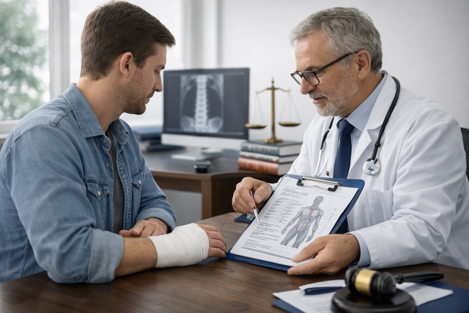 Risarcimento danno biologico: come si calcola e quali tabelle si usano